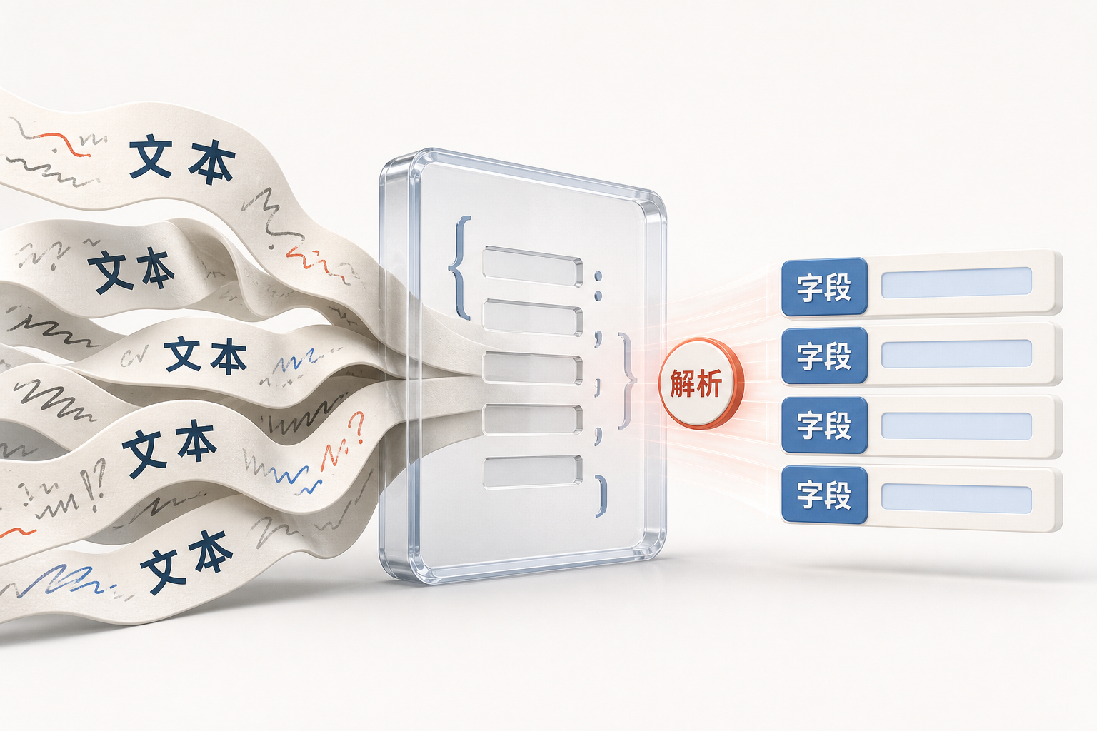 AIOps 概念图:自由文本变 JSON