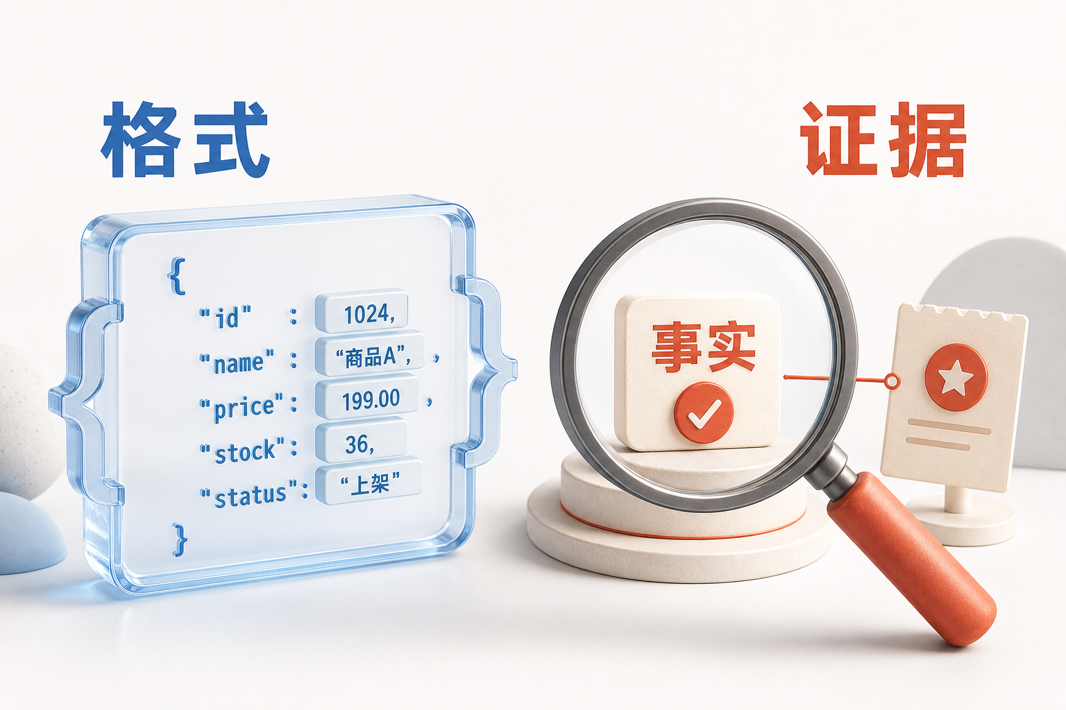 AIOps 概念图:格式约束不等于事实正确