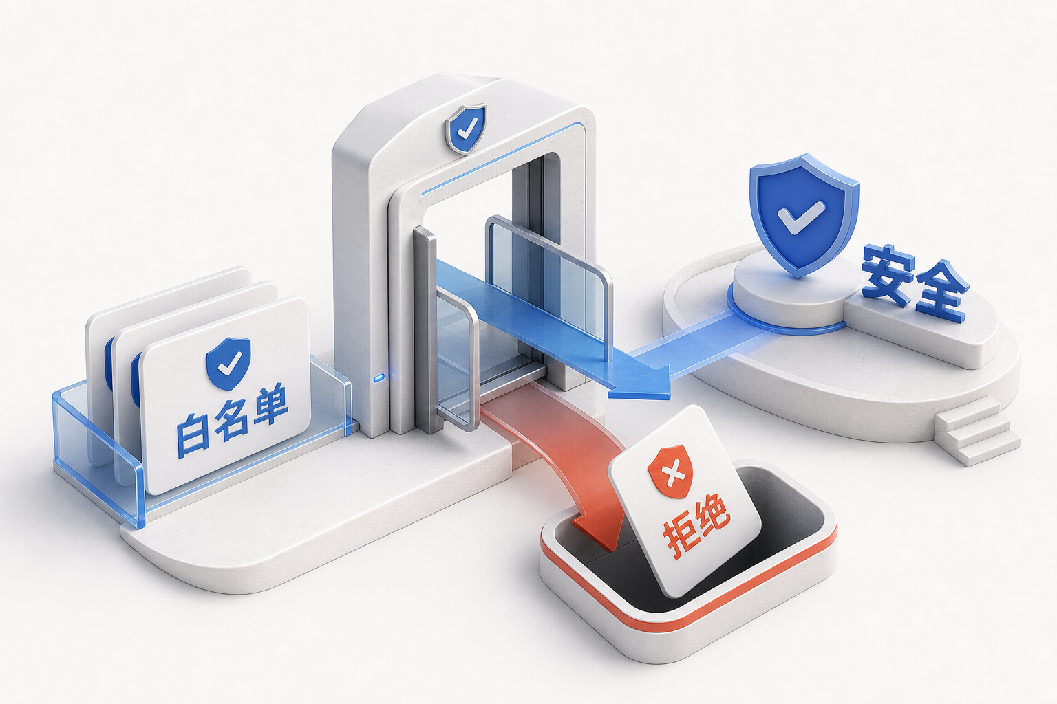 AIOps 概念图:白名单执行
