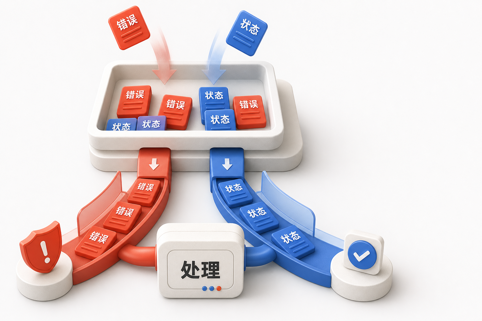 AIOps 概念图:错误和状态分清
