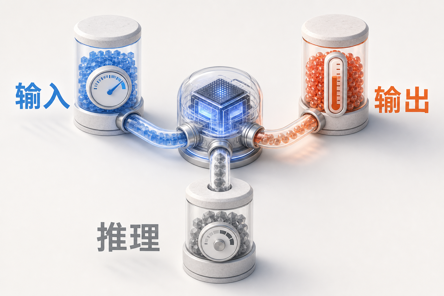 AIOps 概念图：三种 token