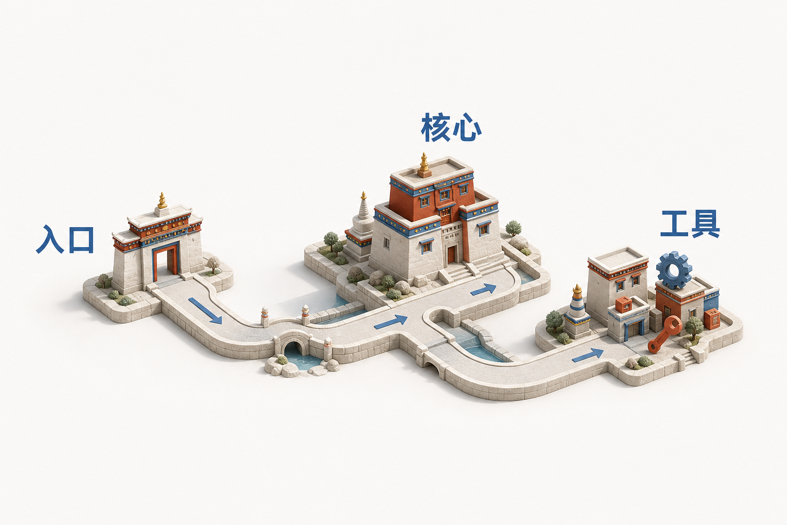 AIOps 概念图：模块依赖方向